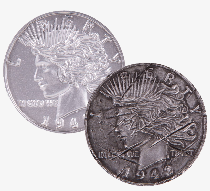 Batman - Dc Two Face Coin, transparent png #9017347