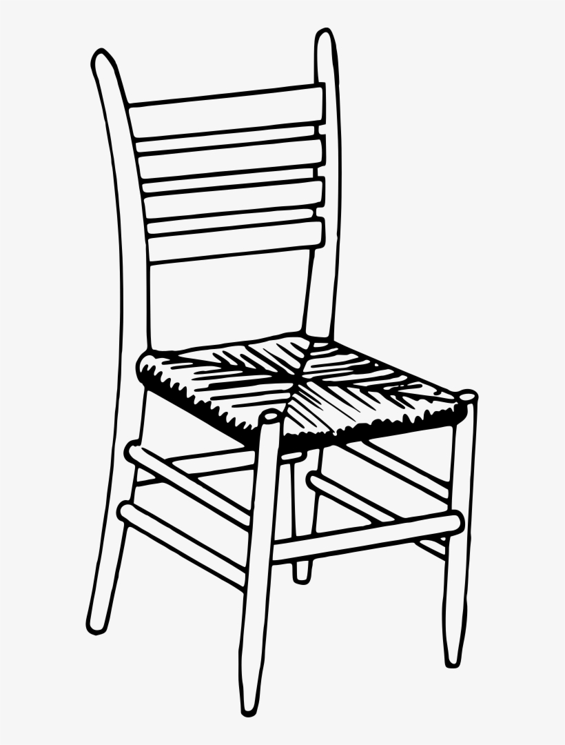 Chair Clipart 3 Chair - Chair Drawing Png, transparent png #9017415