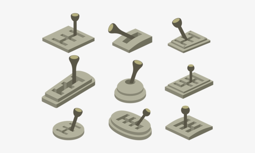 Gear Shift Icons - Joystick, transparent png #9017555