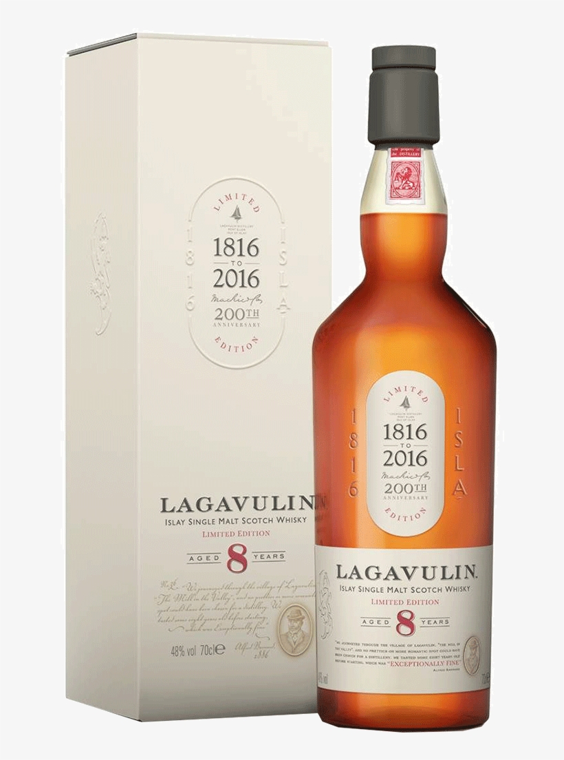 Lagavulin 8 Year Old Islay Single Malt Scotch Whisky - Lagavulin Limited Edition 8, transparent png #9017569