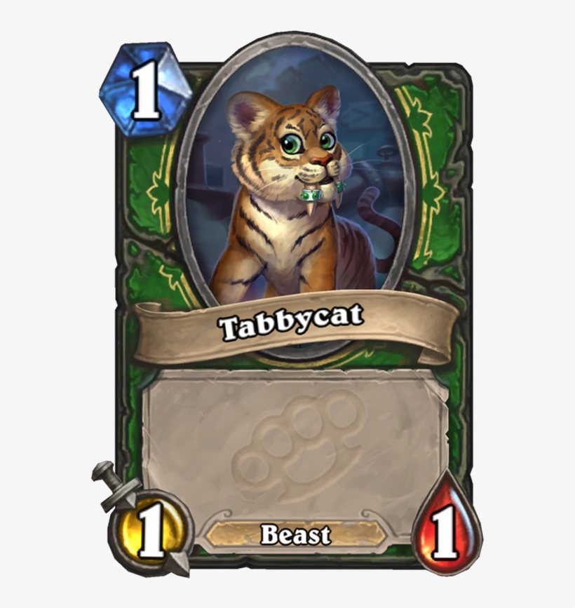 Tabbycat Card - Murloc Cards Hearthstone, transparent png #9017812