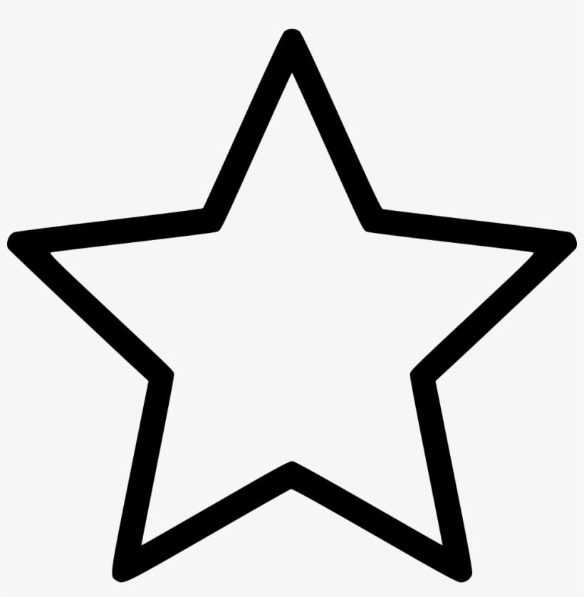 Png File - Plain Star, transparent png #9017942