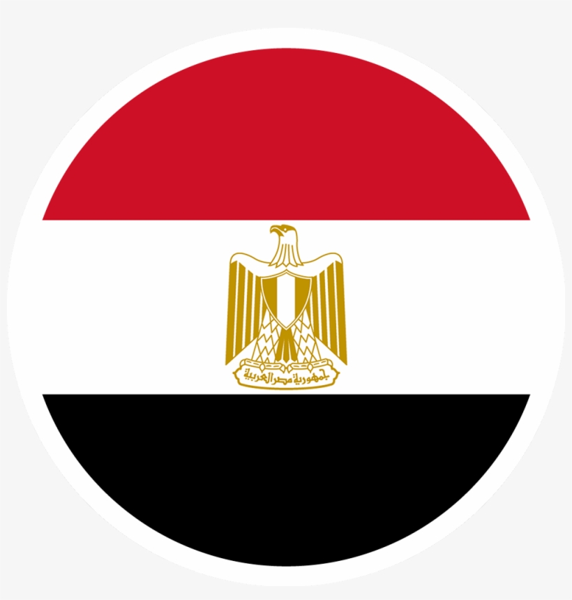 Football Logos - Egypt Flag Icon Png, transparent png #9018060