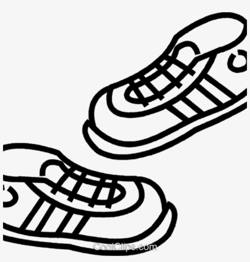 Running Shoes Clip Art Running Shoes Royalty Free Vector - Running Shoe Clip Art, transparent png #9018871