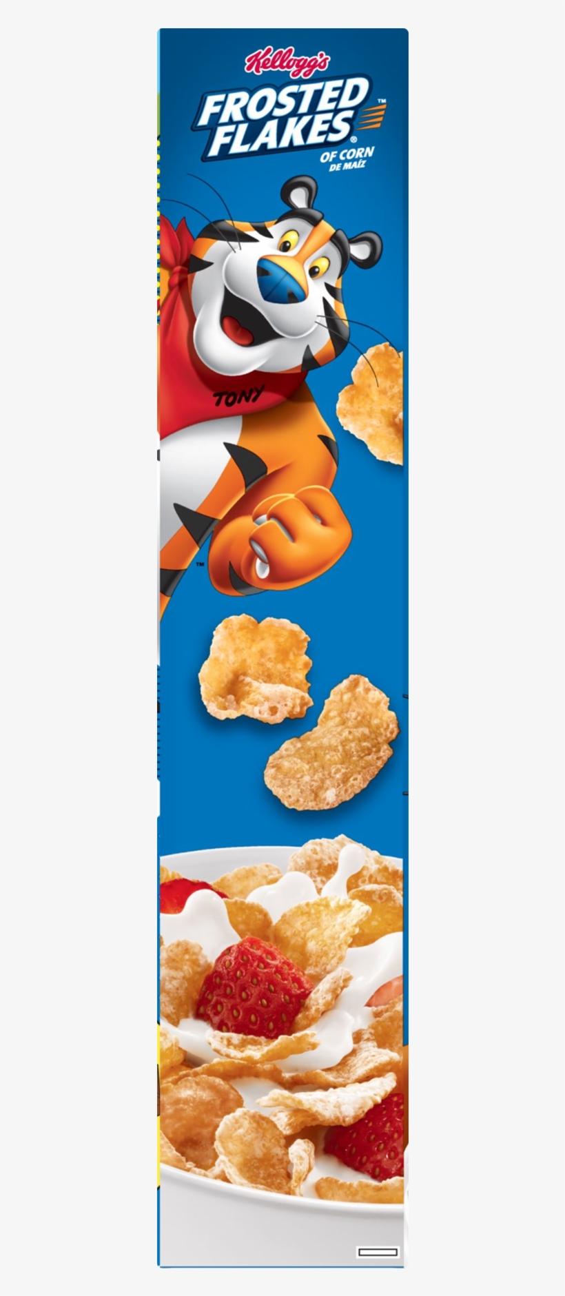 Kellogg's Breakfast Cereal, Frosted Flakes, Fat-free, - Flakes Frosted, transparent png #9019890