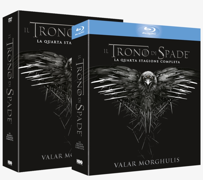 Cofanetti-tronodispade - Trono Di Spade 4 Bluray, transparent png #9019892