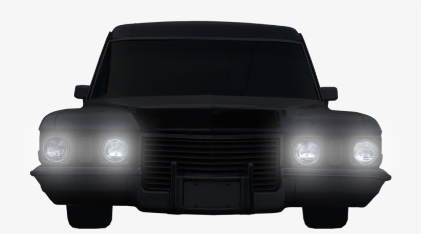 Follow Us If You Dare - Ghost Car Hearse, transparent png #9019933