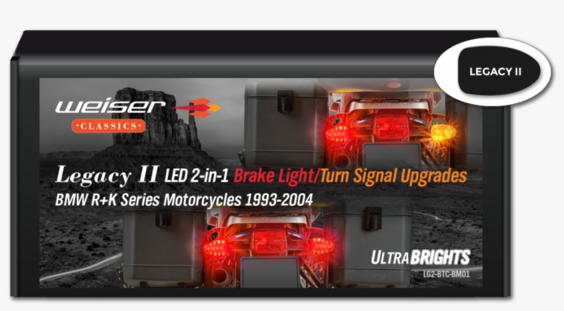 Legacy Ii 2 In 1 Led Brake Light/turn Signal Upgrades, transparent png #9020005