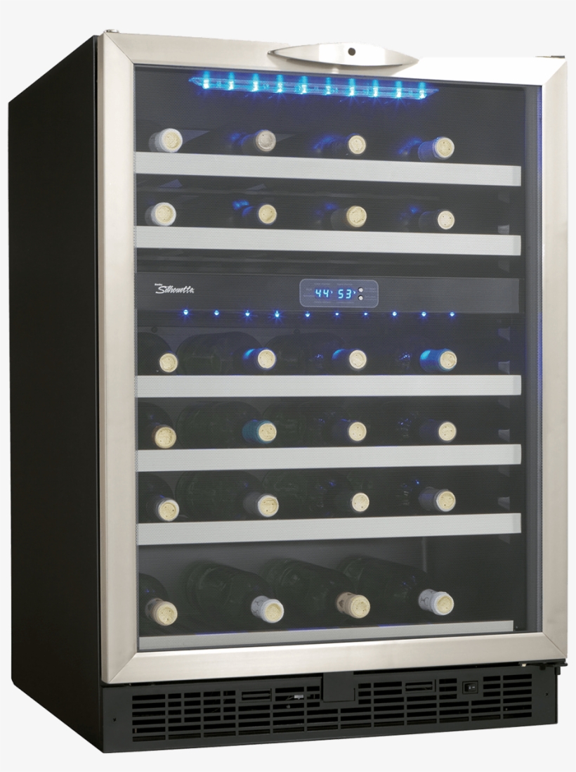 Silhouette Stilton Dwc518bls - Danby Wine Cooler Dwc512bl, transparent png #9020118