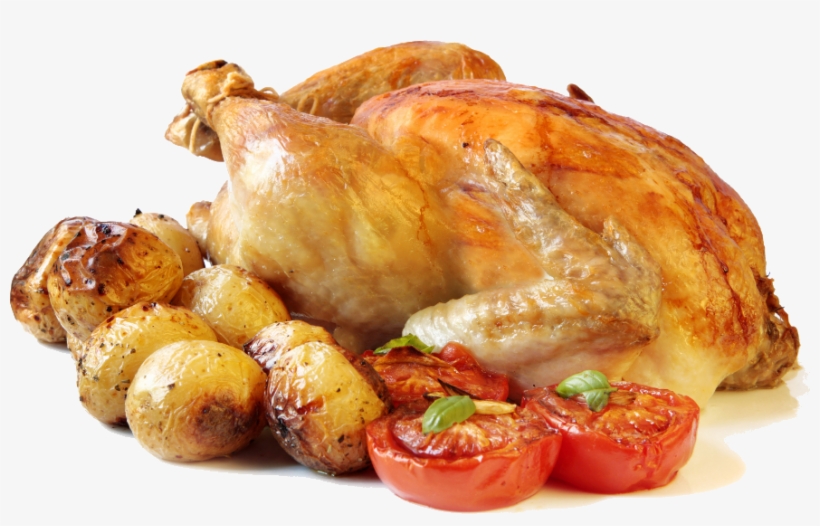 Roast Chicken, transparent png #9020241