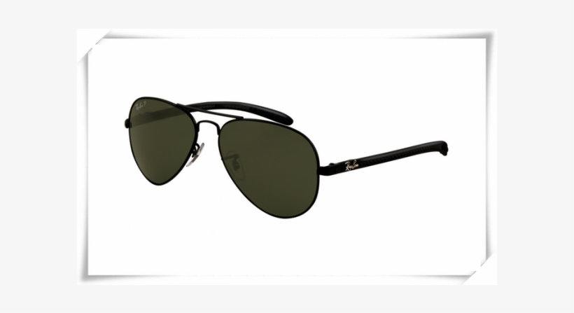 Cheap Ray Ban Rb Aviator Tech Sunglasses - Ray Ban Aviator Carbon Fiber, transparent png #9020377