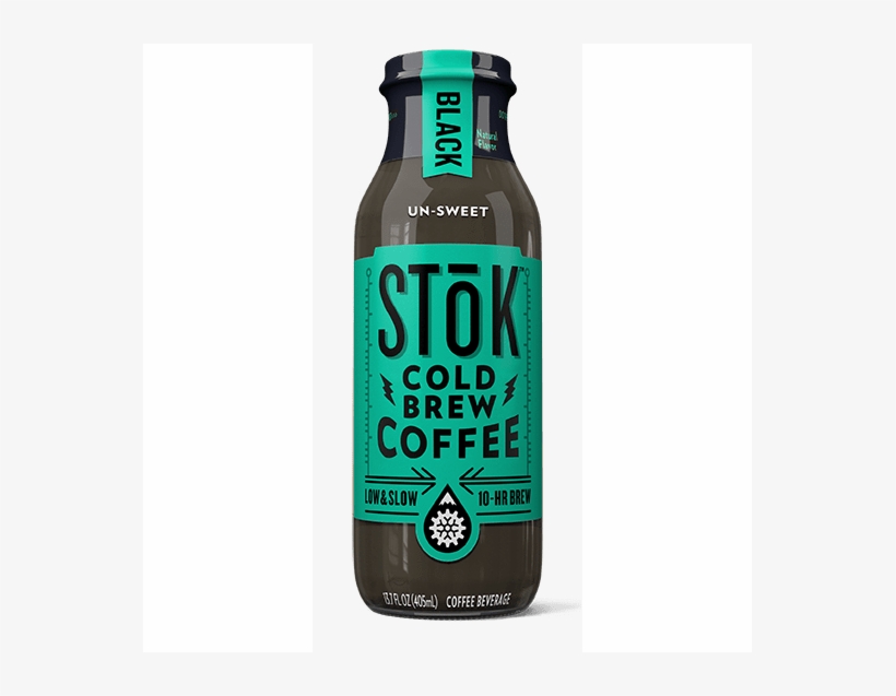Stok Cold Brew Iced Coffee, Cold Brew, Black Unsweetened - Stok Iced Coffee Unsweetened, transparent png #9020844