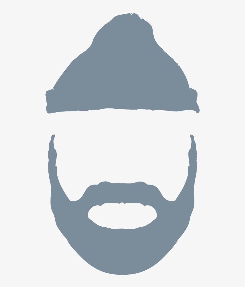 Png Black And White Library Fitness For The Determined - Clip Art Lumberjack Beard, transparent png #9020980