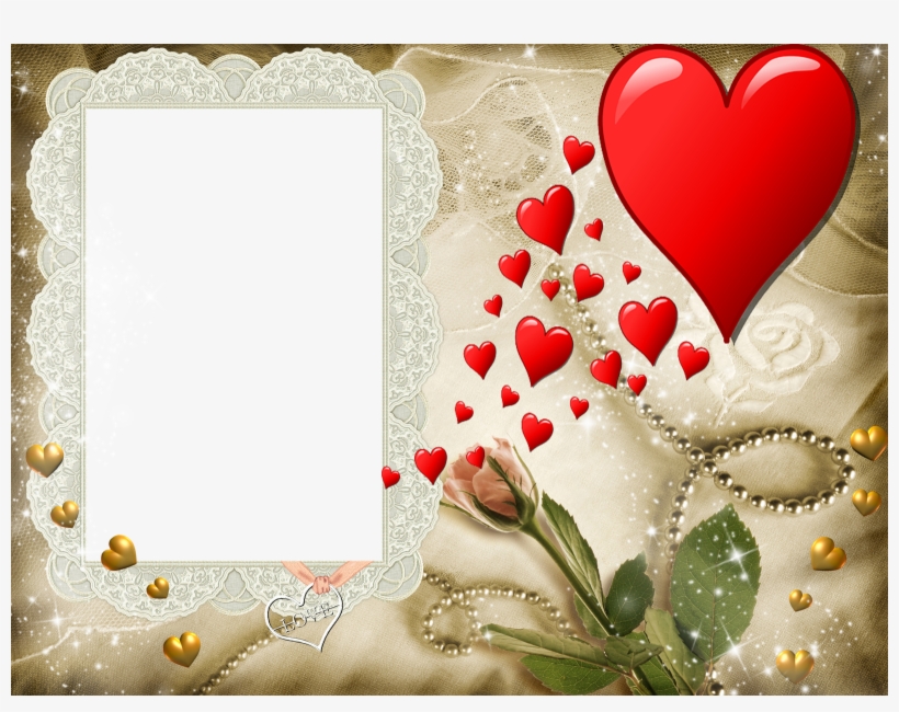 Moldura Romantica Png - Love You Mom Png, transparent png #9021511