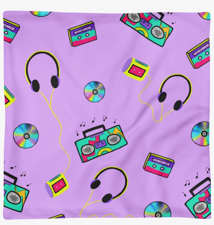 '90s Vibes' Pillow Case Only - Educational Toy, transparent png #9021898