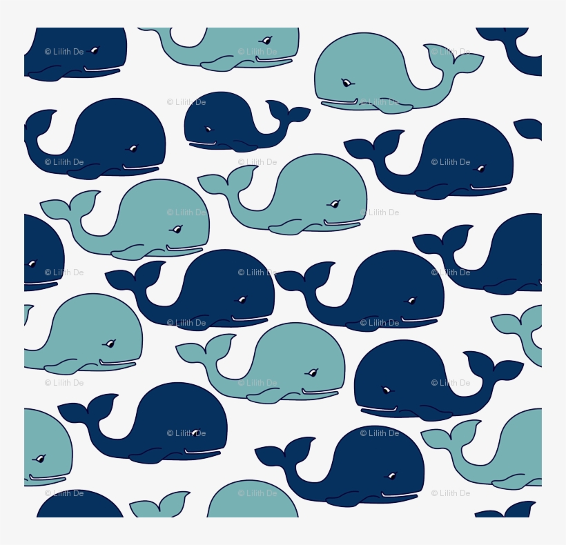 Whale Pattern, transparent png #9021934