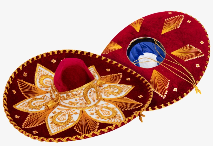 Genuine Sombrero Adult Mariachi Sombrero Charro Hat - Sombrero, transparent png #9022611