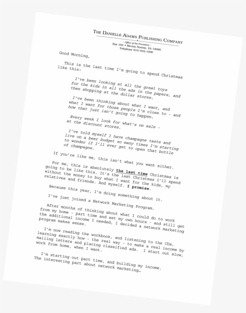 Click To View Christmas Letter - Document, transparent png #9023104