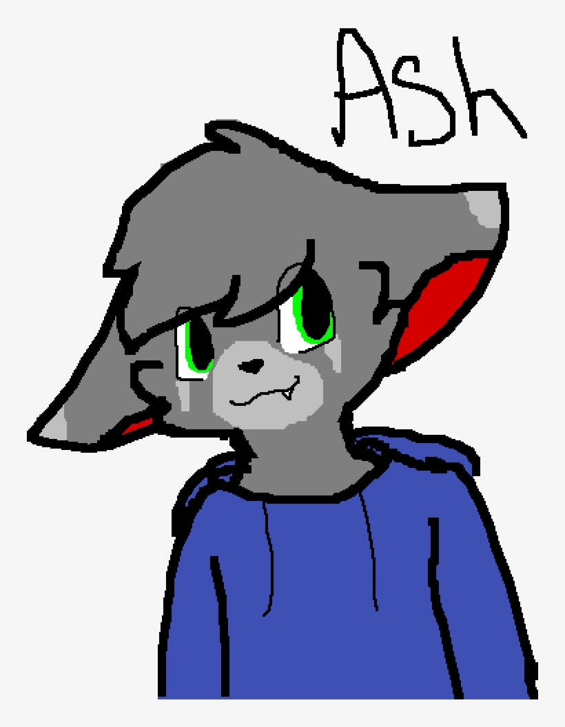 Ash The Kitty By Ruffles - Cartoon, transparent png #9023132