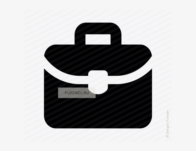 Icon Of Suitcase - Man Icons Vector, transparent png #9023207