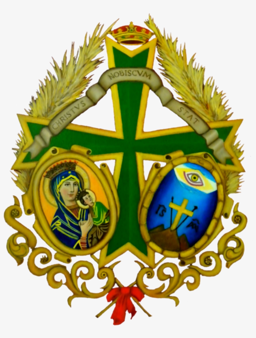 El Escudo De Nuestra Hermandad Y Cofradía Está Inspirado - Crest, transparent png #9023345
