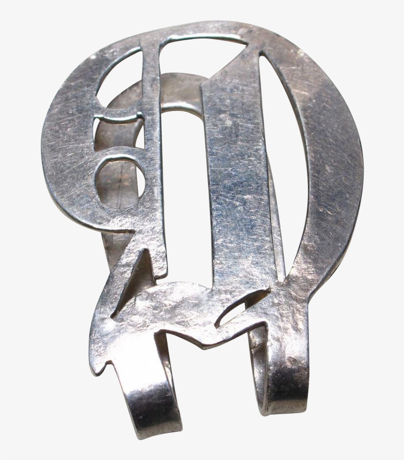 Vintage Initial D Sterling - Emblem, transparent png #9023694