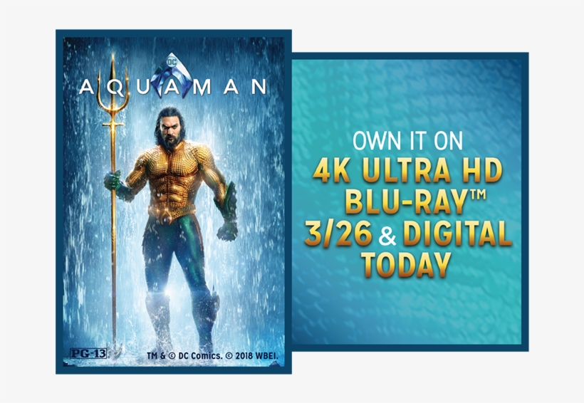 Share - Aquaman Blu Ray Set, transparent png #9024055