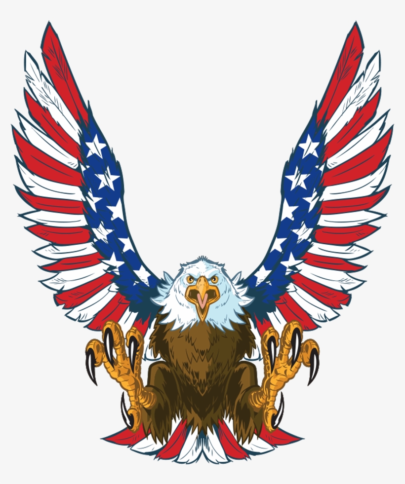 Americaneagle Sticker - American Bald Eagle Clipart, transparent png #9024704