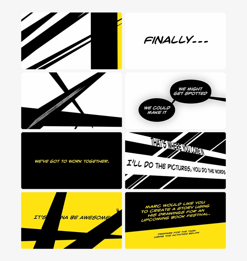 Comic Book Animatic - Graphic Design, transparent png #9025660