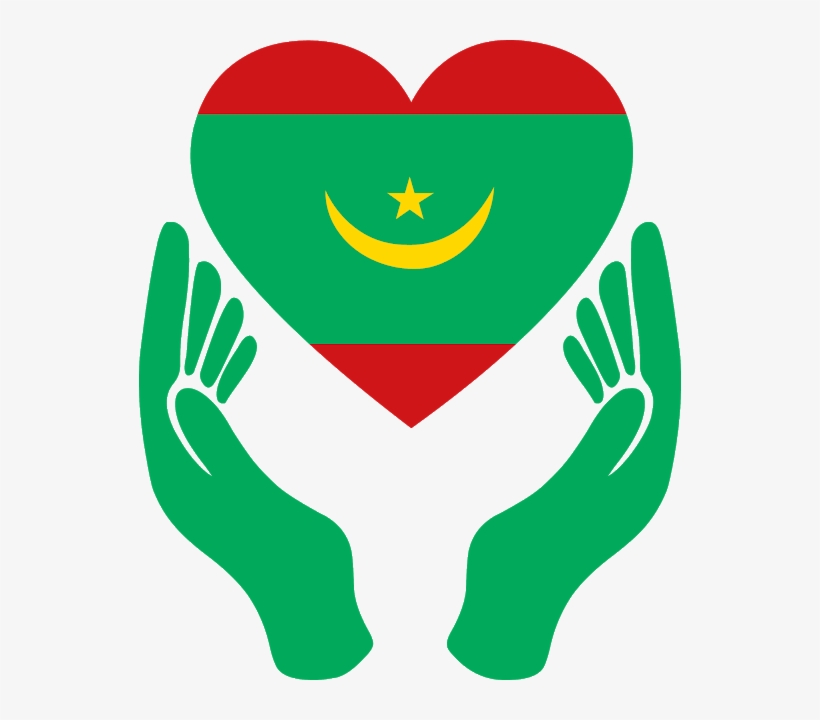 Download Love Flag Mauritania Svg Eps Png Psd Ai Vector - Symbol Of Love And Peace, transparent png #9025754