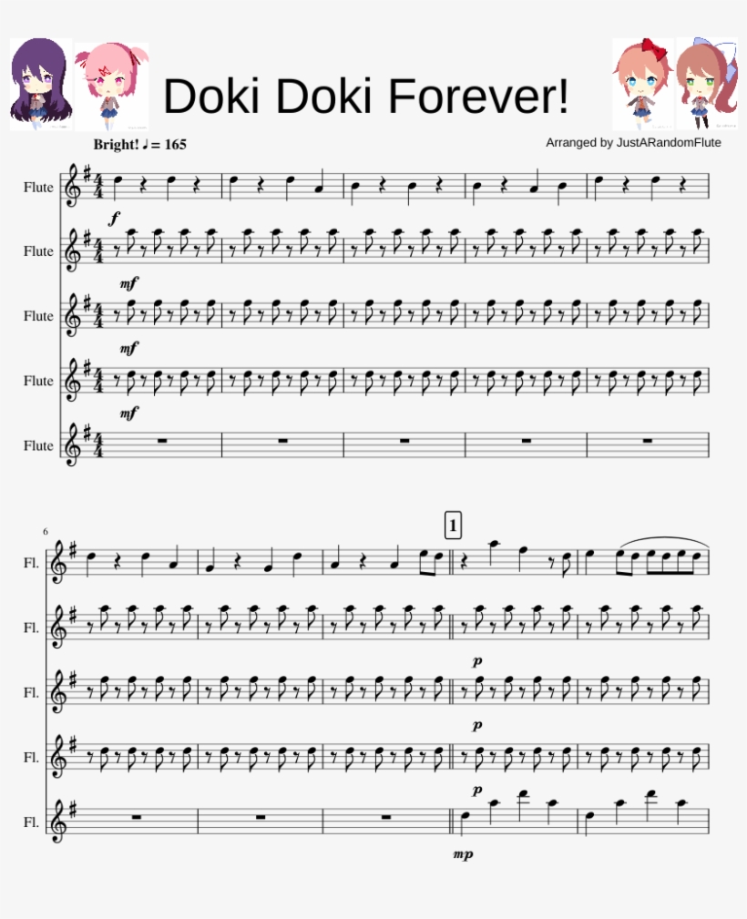Doki Doki Forever - Doki Doki Forever Piano Letters, transparent png #9026195