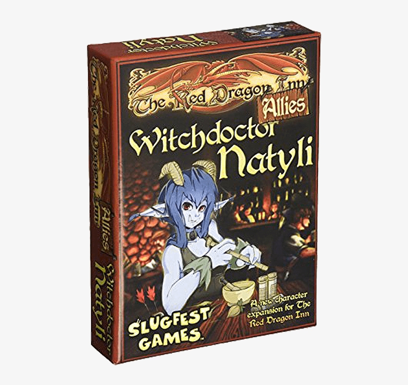 Red Dragon Inn Allies Witchdoctor Natyli Box - Red Dragon Inn Natyli, transparent png #9027440