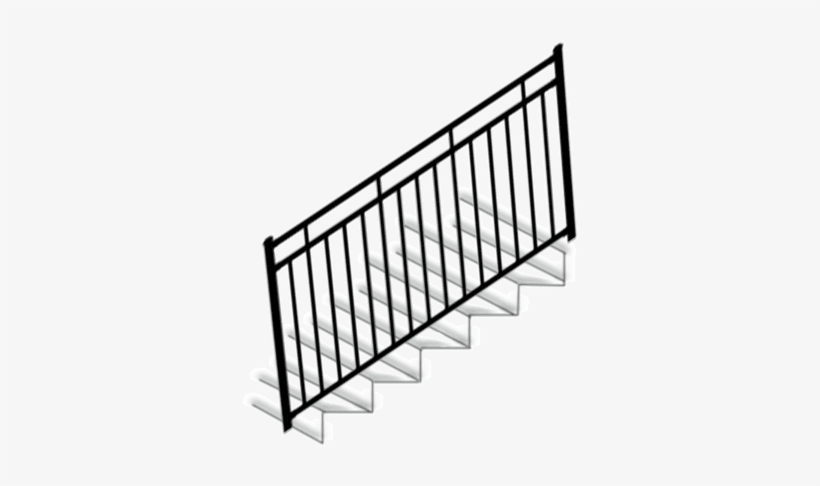 Riviera Iv Stair Level Rail Section - Stairs, transparent png #9027557