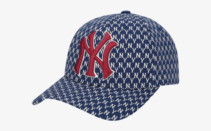 New York Yankees Mlb Monogram Adjustable Cap - Baseball Cap, transparent png #9027903