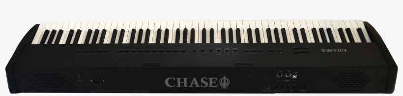 Chase Digital Piano P55 Back Panel - Piano Keyboard From Back, transparent png #9027956
