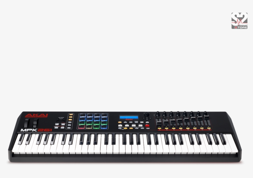 Mpk261 Akai 61-keys Midi Keyboard Controller New - Casiotone Ct 640 Power Adapter, transparent png #9028011