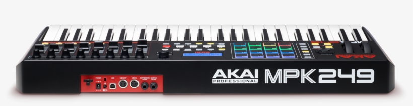 Akai Mpk249 Usb Midi Pad & Keyboard Controller - Usb 49 Keyboard Controller, transparent png #9028079