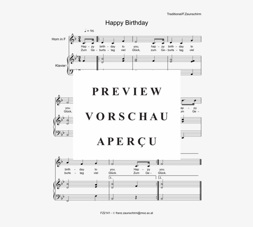 Happy Birthday - Piano, transparent png #9028273