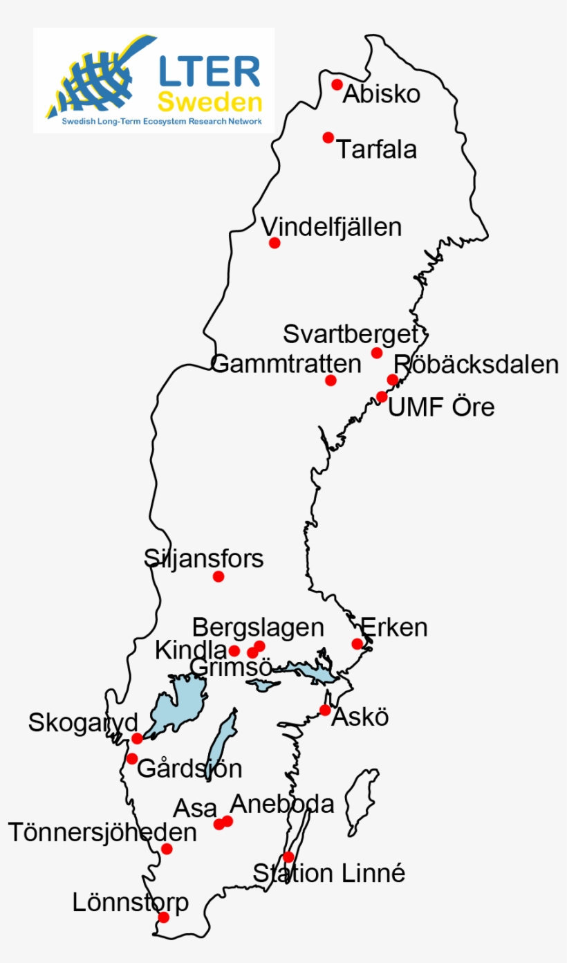 Lter Sites Feb 2019 V3 - Map, transparent png #9028944