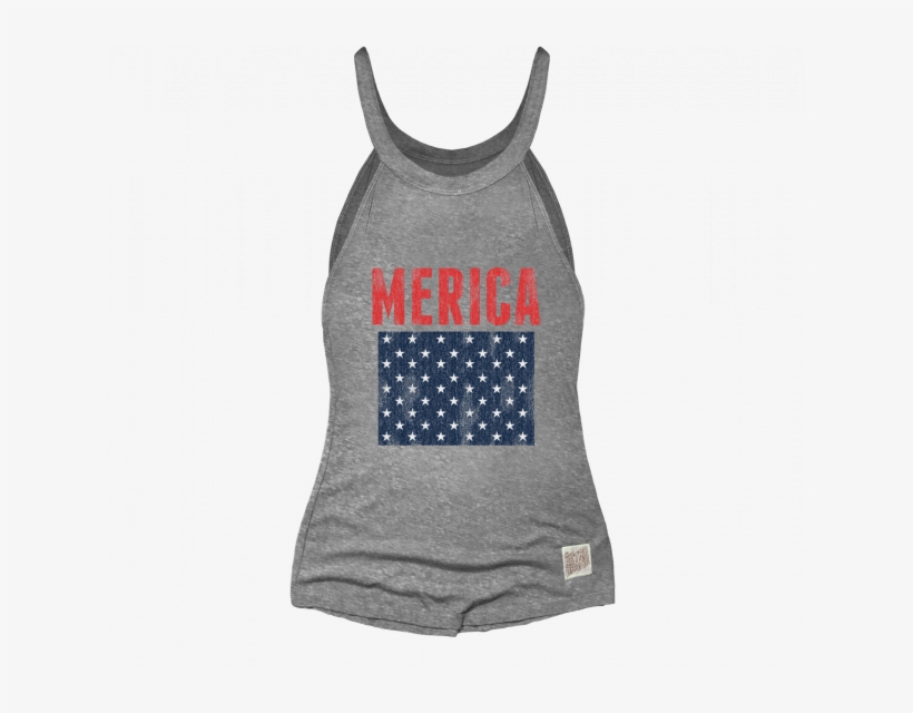 Merica Women's Rounded Bottom Tank - Active Tank, transparent png #9029089
