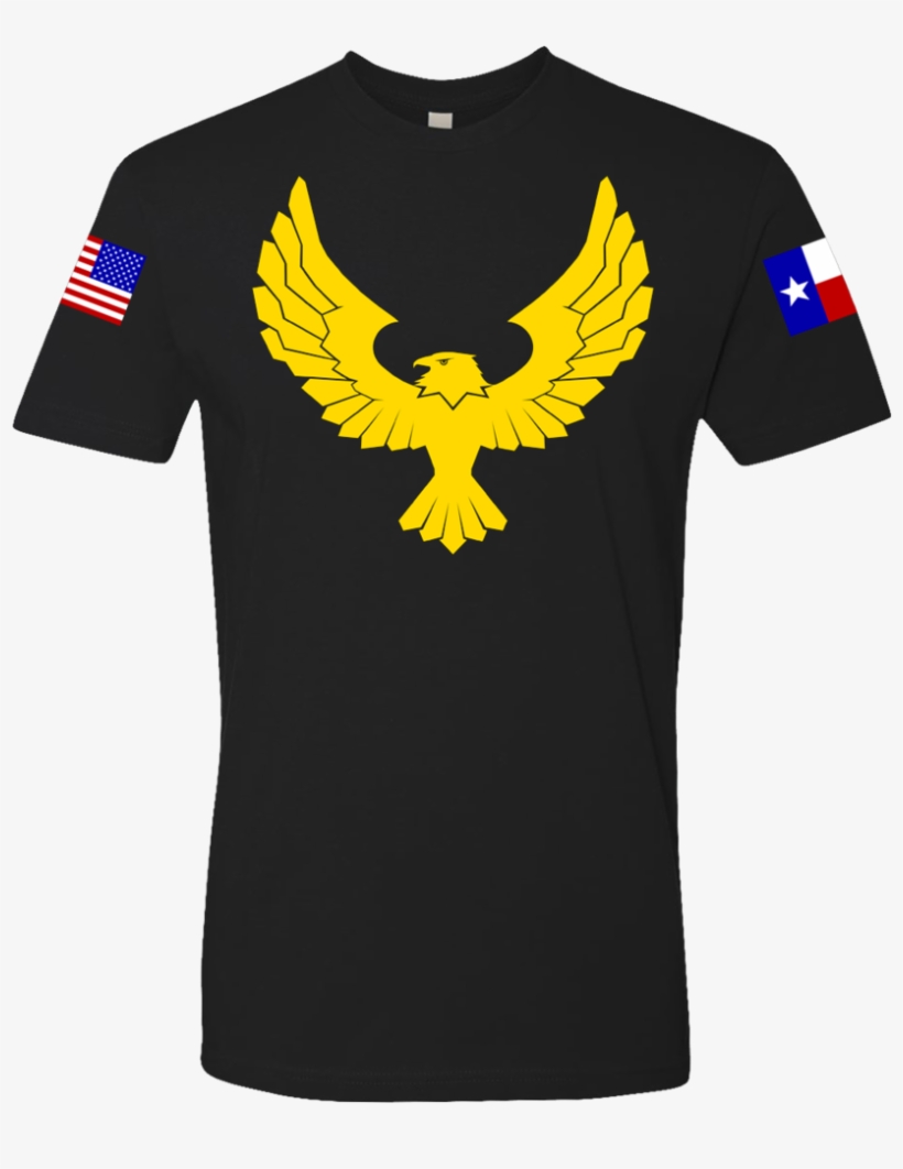 Blacklist Universe Lonestar Golden Eagle T Shirt - T-shirt, transparent png #9029505