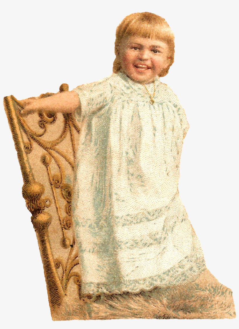 Antique Baby Clothes Were Certainly Beautiful And Fancy - Motif, transparent png #9029762