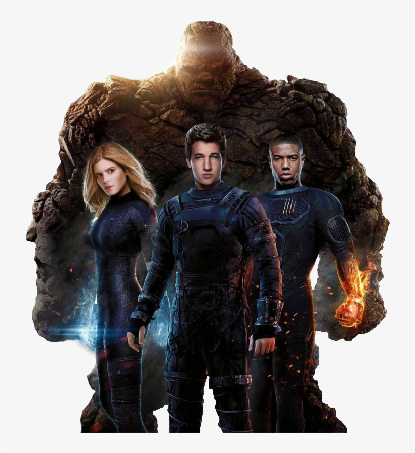 Home To Transparent Superheroes Transparent Images - Fantastic 4 Movie, transparent png #9029882