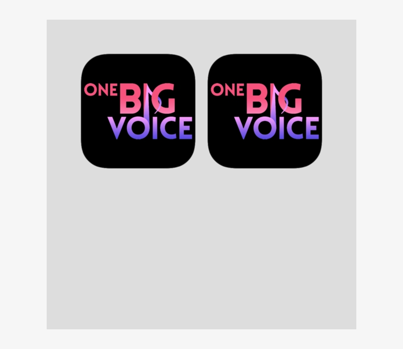 One Big Voice 2017 2 Songs 4 - Graphic Design, transparent png #9030098