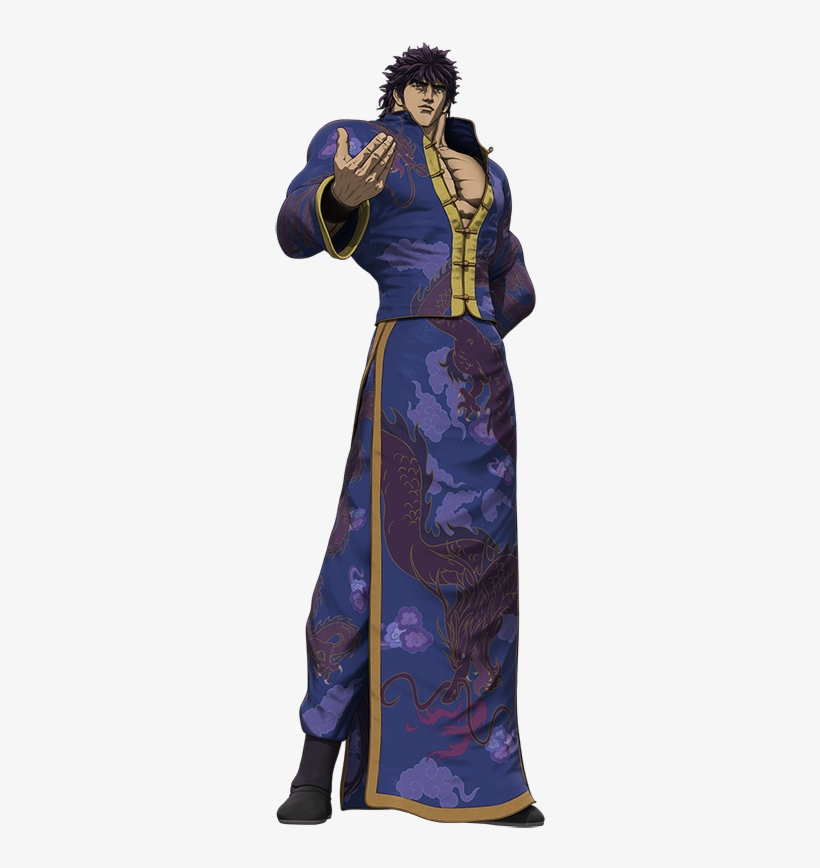 1/2 Kouichi Yamadera As Kenshiro Kasumi Sumire Uesaka - Kenshiro Fist Of The Blue Sky, transparent png #9030436