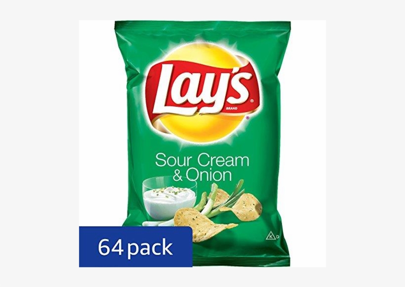 Auction - Lays Sour Cream And Onion Potato Chips, transparent png #9030966