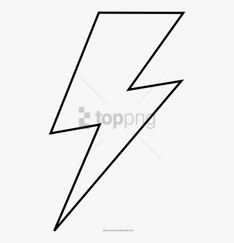Free Png Download White Lightning Bolt Png Images Background - Line Art, transparent png #9031193