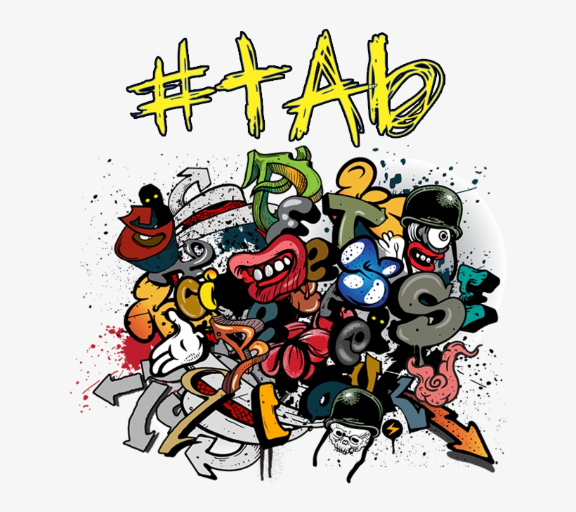 #tab - Wall Spray Paint, transparent png #9031965