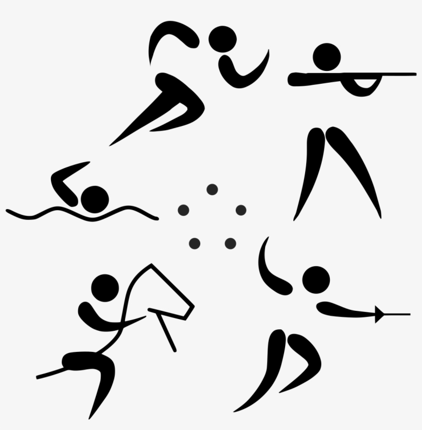 Modern Pentathlon At The Summer Olympics Wikipedia - Athletics, transparent png #9031980