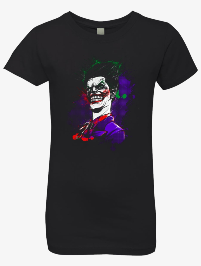 Why So Serious Girls Premium T-shirt - Shirt, transparent png #9032427